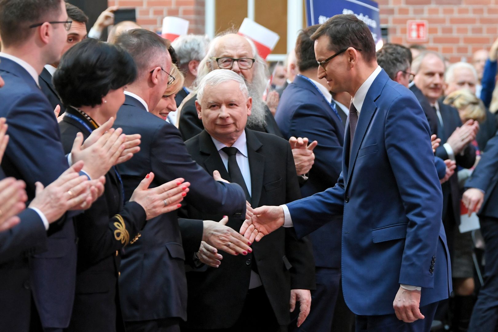 Jarosław Kaczyński ma powody do zadowolenia