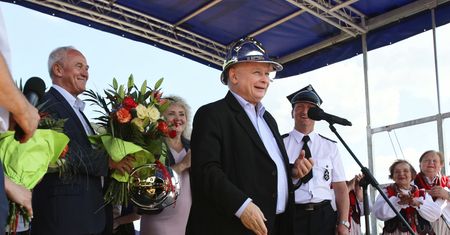 Jarosław Kaczyński w Zbuczynie: "Poprzednia władza szkodziła polskiej wsi. PiS tę politykę odrzuciło!"