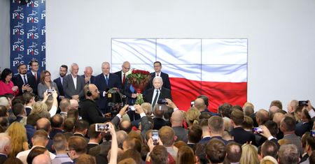 Wyniki wyborów 2019. Narada PiS na Nowogrodzkiej. Są czołowi politycy partii