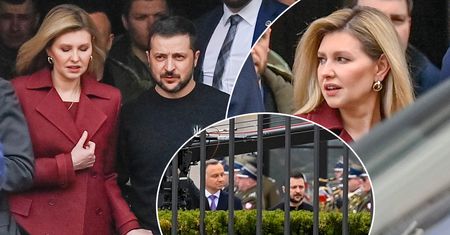 Wołodymyr Zełenski z żoną w Polsce. Są pierwsze zdjęcia z oficjalnej wizyty w Warszawie