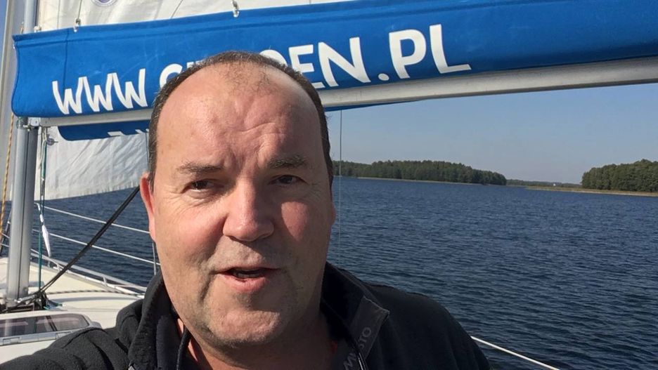 Krzysztof Siemieński jest zapalonym żeglarzem