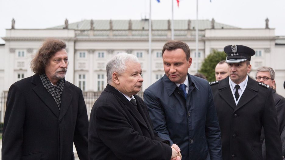 Andrzej Duda i Jarosław Kaczyński