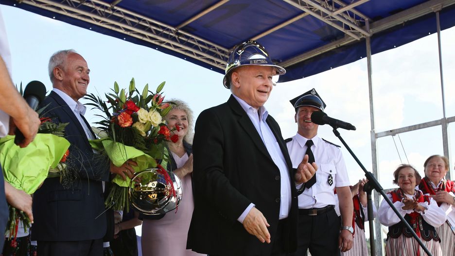 Prezes PiS Jarosław Kaczyński