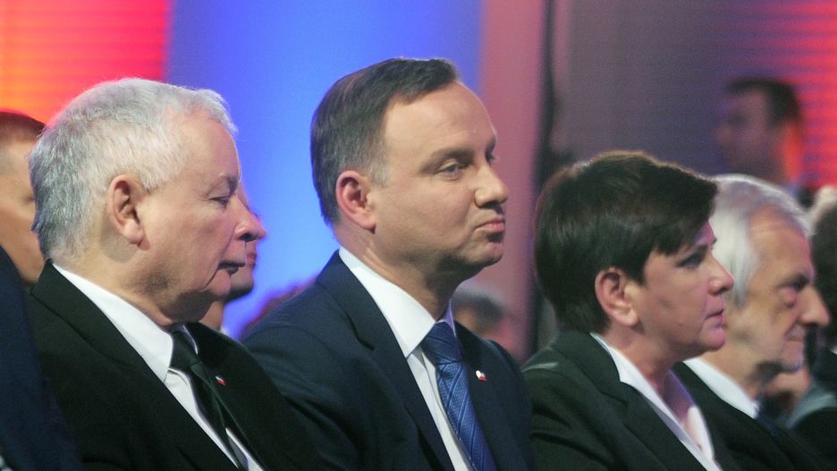 Jarosław Kaczyński, Andrzej Duda, Beata Szydło
