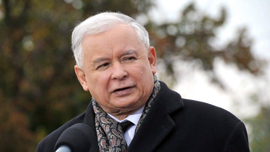 Jarosław Kaczyński podczas kampanii wyborczej w 2015 roku