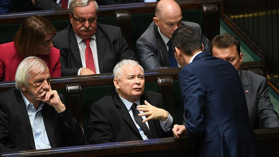 Jarosław Kaczyński w Sejmie