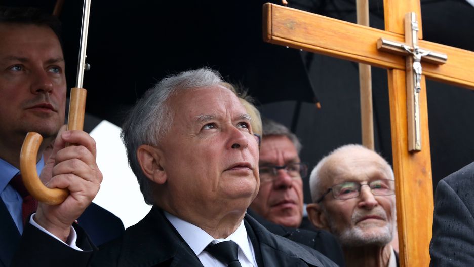 Jarosław Kaczyński spotkał się w środę z wicepremierem Włoch Matteo Salvinim