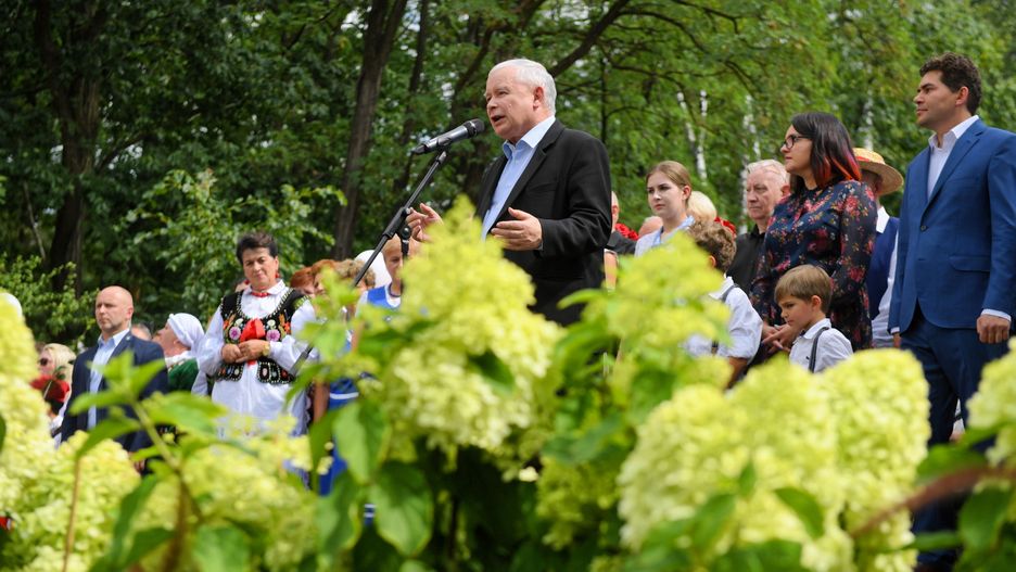 Jarosław Kaczyński mówił o LGBT na pikniku rodzinnym w Stalowej Woli
