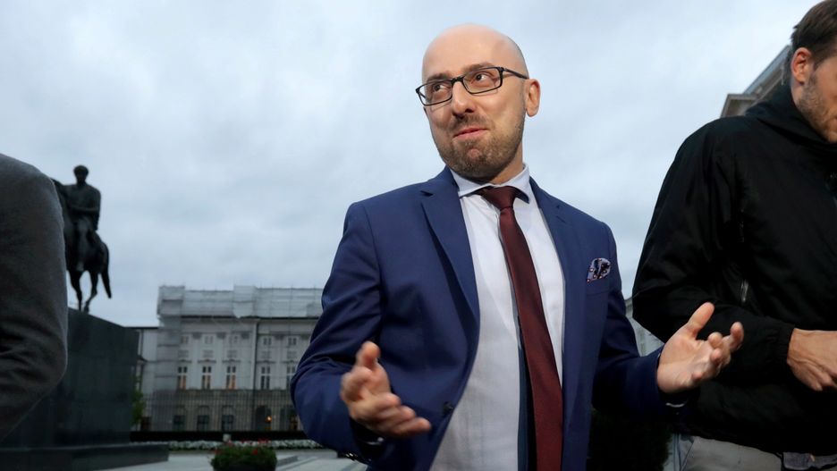 Rzecznik prezydenta Krzysztof Łapiński unikał odpowiedzi, czy prezydent spotkał się z prezesem PiS