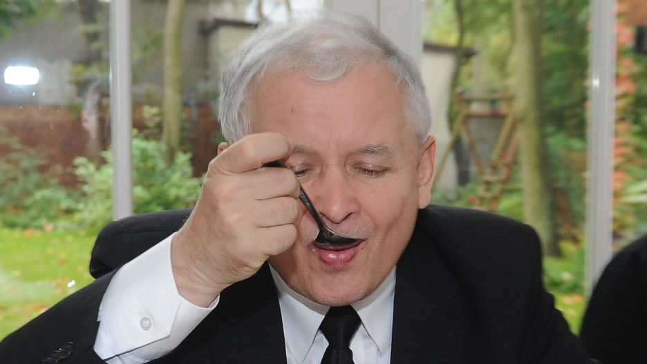 Wizyta prezesa PiS u państwa Głowackich, październik 2011 r.