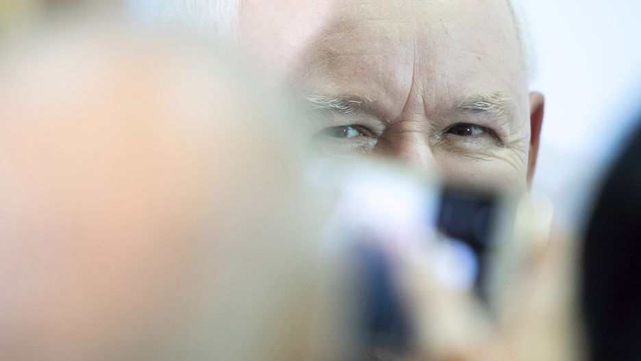 Prezes PiS Jarosław Kaczyński.