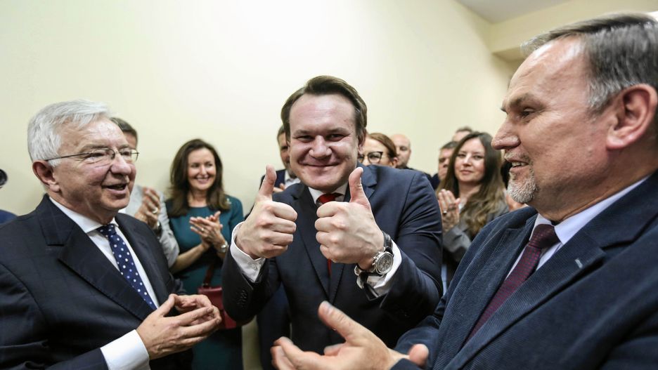 Dominik Tarczyński podziękował wyborcom za głosy