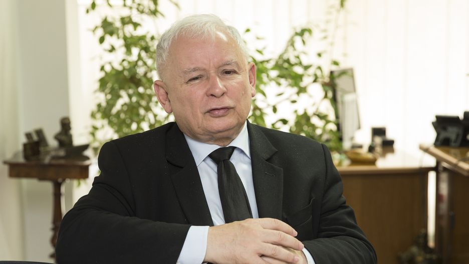 Prezes PiS Jarosław Kaczyński