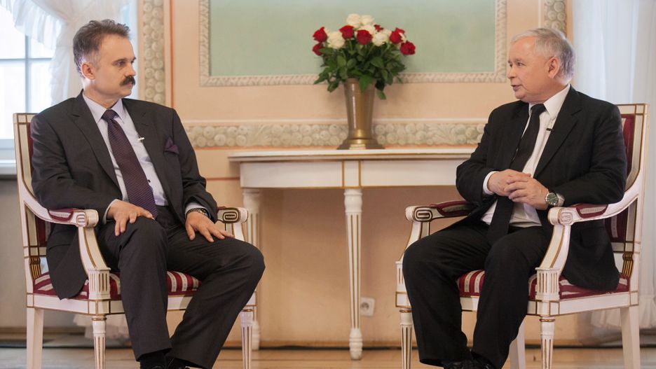 Waldemar Paruch i Jarosław Kaczyński