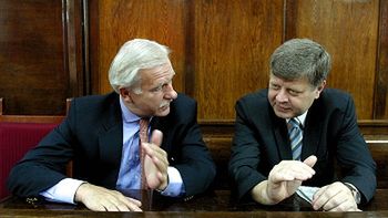 Andrzej Olechowski i Jerzy Szmajdziński