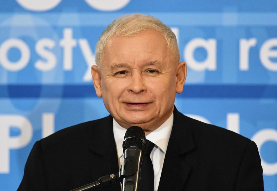 Urocze zdjęcie Jarosława Kaczyńskiego. Ociepla wizerunek?