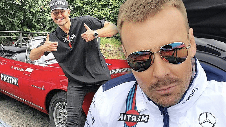 Dawid Woliński w wyścigu Martini