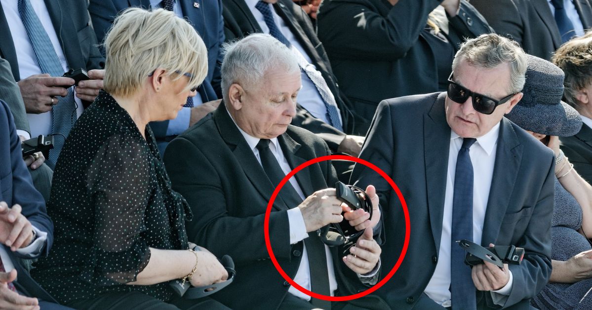 Wideo z Jarosławem Kaczyńskim hitem w sieci. Miał nie lada problem