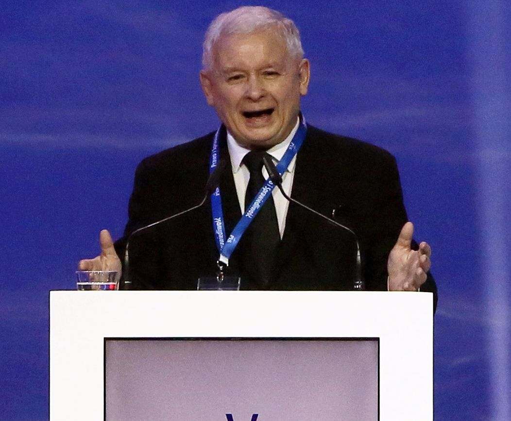 Wpadka Kaczyńskiego na kongresie PiS. Nie to chciał powiedzieć