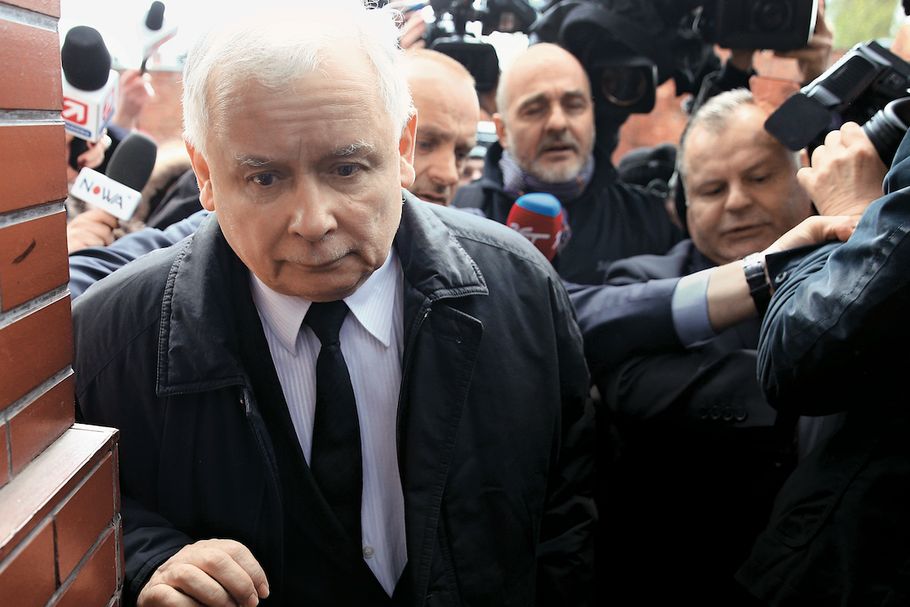 Prezes PiS Jarosław Kaczyński