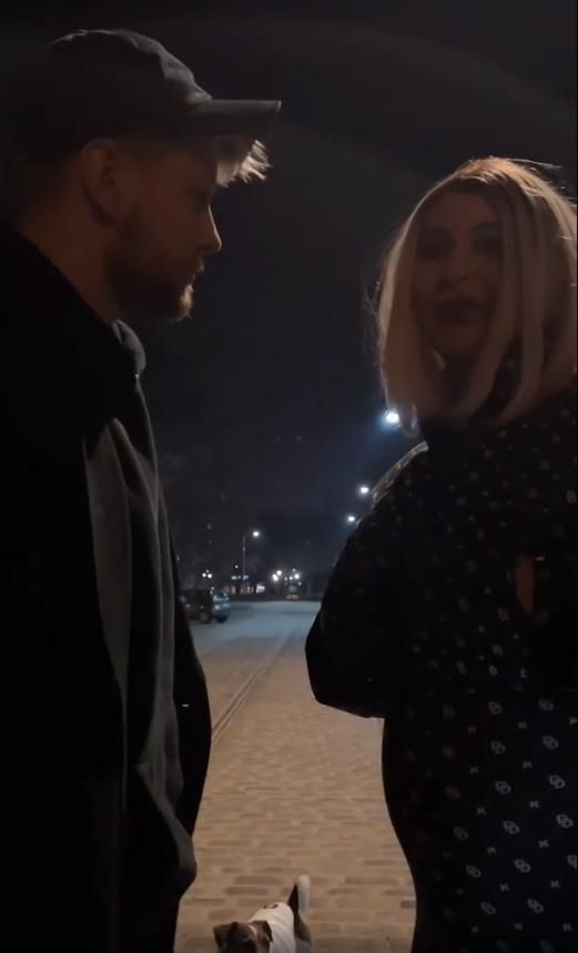 Sebastian Fabijański na filmie z Rafalalą