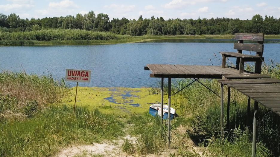 Poziom wód w jeziorach jest coraz niższy