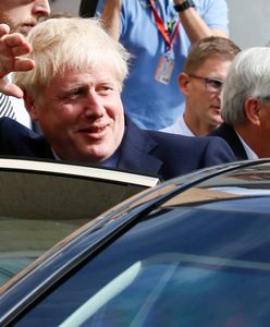 Brexit. Boris Johnson uciekł z konferencji. Gwizdy w Luksemburgu