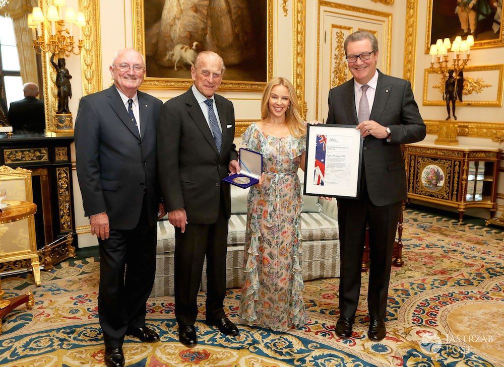 Kylie Minogue odebrała Nagrodę Społeczności Brytyjsko-Australijskiej OBE