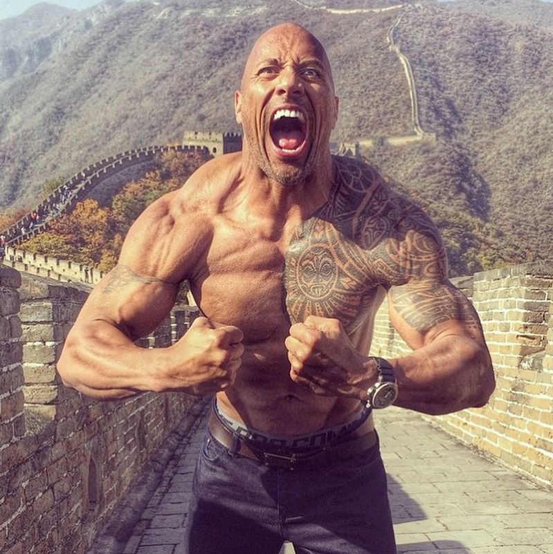 The Rock przemienia się w prawdziwą bestię!