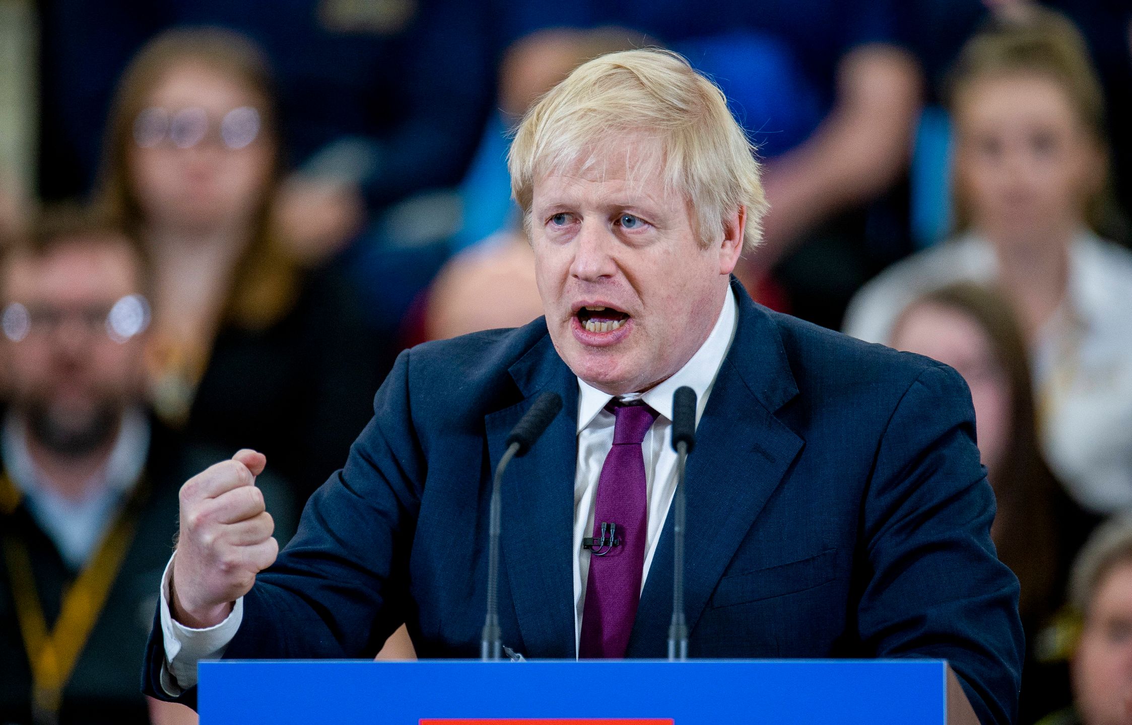 Premier Wielkiej Brytanii Boris Johnson