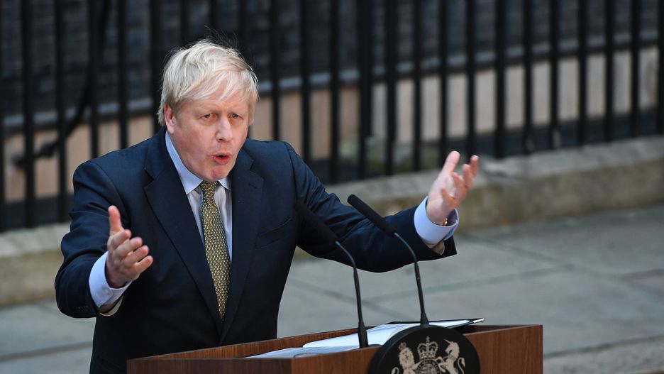 Premier Wielkiej Brytanii Boris Johnson
