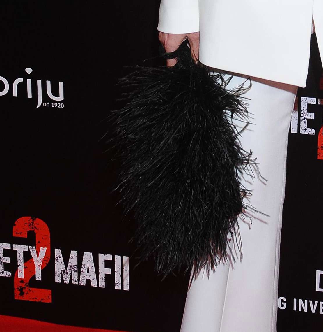 Stylizacja Agnieszki Dygant na premierze "Kobiet Mafii 2"