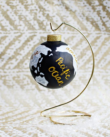 Globe Christmas Ornament