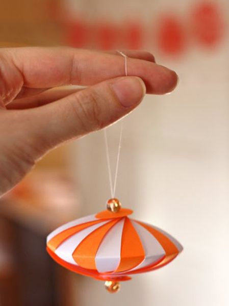 Circus Paper Ornament