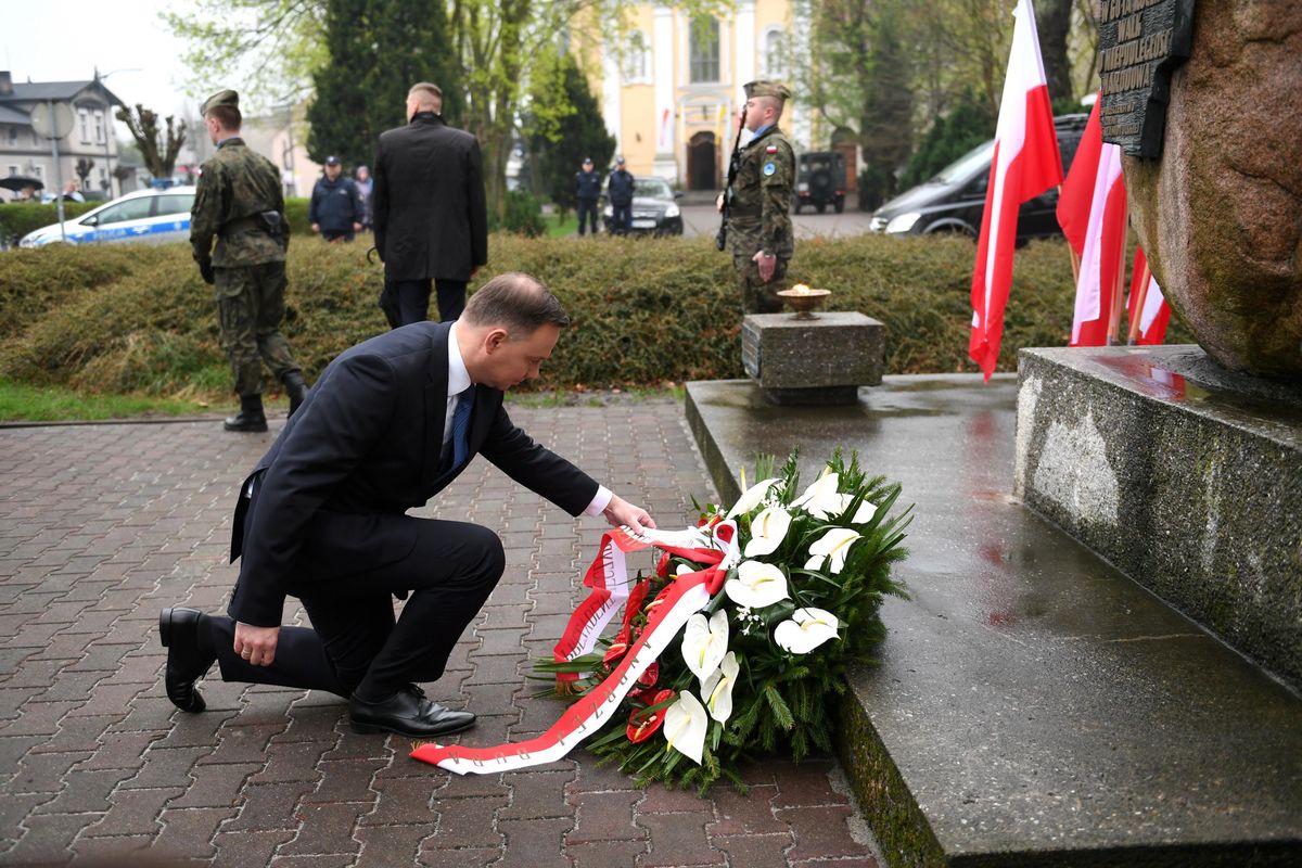 Duda upamiętnił Powstanie Wielkopolskie. "Chcemy budować silne państwo"