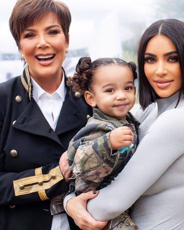 Saint West z Kim Kardashian