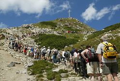 Kopia giewonckiego krzyża nad morzem