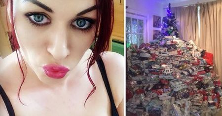 "Znęca się" nad dziećmi. Bo... kupuje im setki prezentów