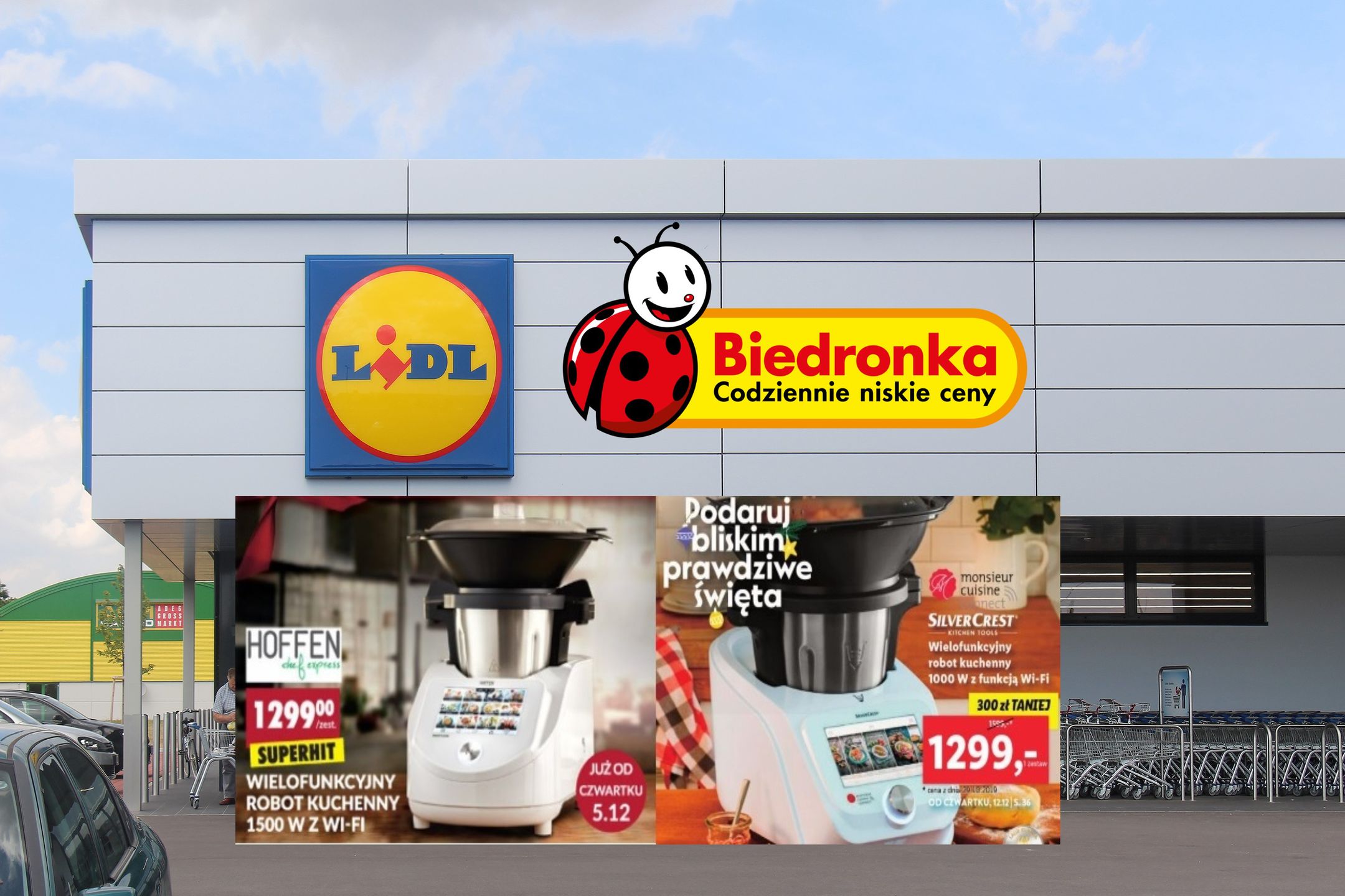 Biedronka i Lidl przygotowały oferty prezentów dla swoich klientów.