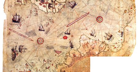 Dowód na istnienie Atlantydy? Tajemnicza mapa Piriego Reisa
