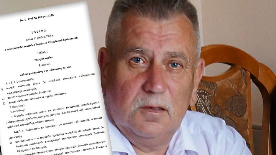 Pan Marek walczy o rentę od 2013 roku