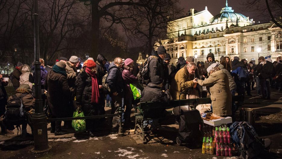 Z "Zupy na Plantach" korzystają nie tylko bezdomni, ale także ubodzy mieszkańcy Krakowa