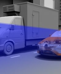 Samochód wykryje i ominie przechodniów