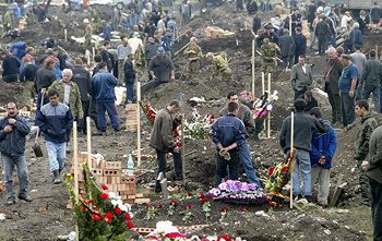 334 osoby, w tym 156 dzieci zginęło - twierdzą władze Osetii