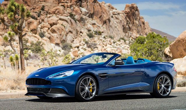 Aston Martin Vanquish Volante: luksus bez dachu