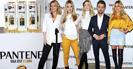 Gwiazdy na konferencji prasowej marki Pantene: Martyna Wojciechowska, Zosia Ślotała, Olivier Janiak, Rozalia Mancewicz