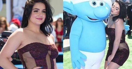 Seksowna Ariel Winter bez bielizny na premierze "Smerfów". Przesadziła?
