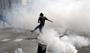 Francja. Starcia policji z protestującymi w Nantes