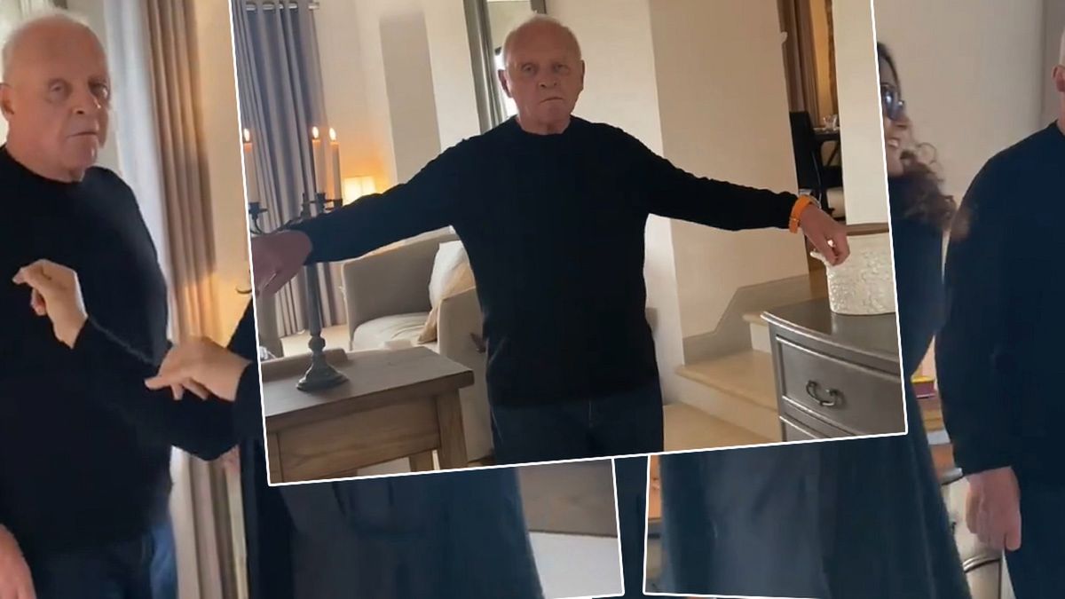 Oscary 2021: Anthony Hopkins w końcu dostał statuetkę! Urządził huczne przyjęcie ze światową gwiazdą