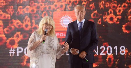 Nina Terentiew zaliczyła wpadkę na prezentacji ramówki Polsatu. Wybrnęła z tego idealnie